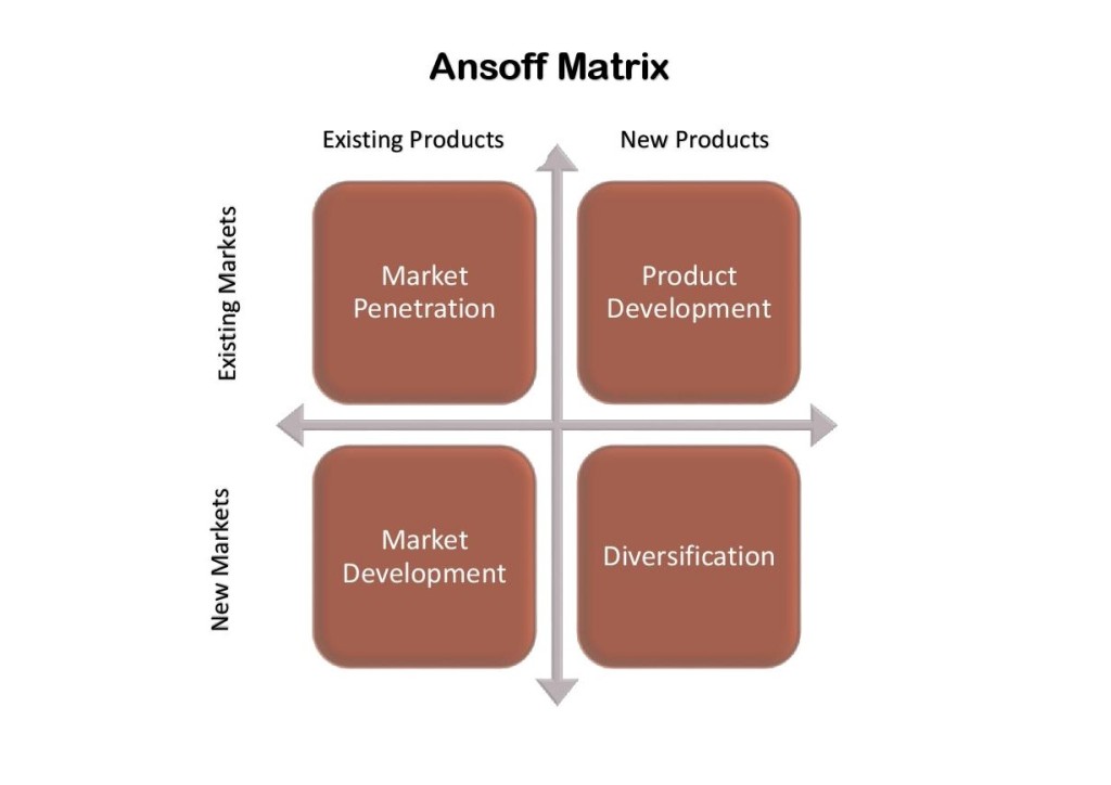 Ansoff Matrix Business Information Bizzle Dizzle